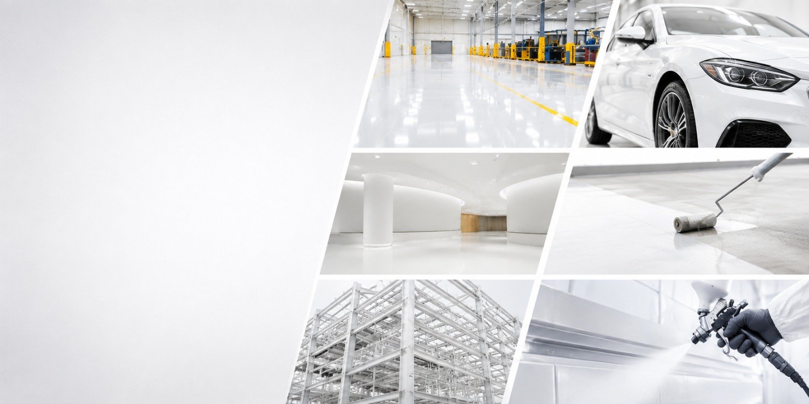 Industrial warehouse epoxy flooring